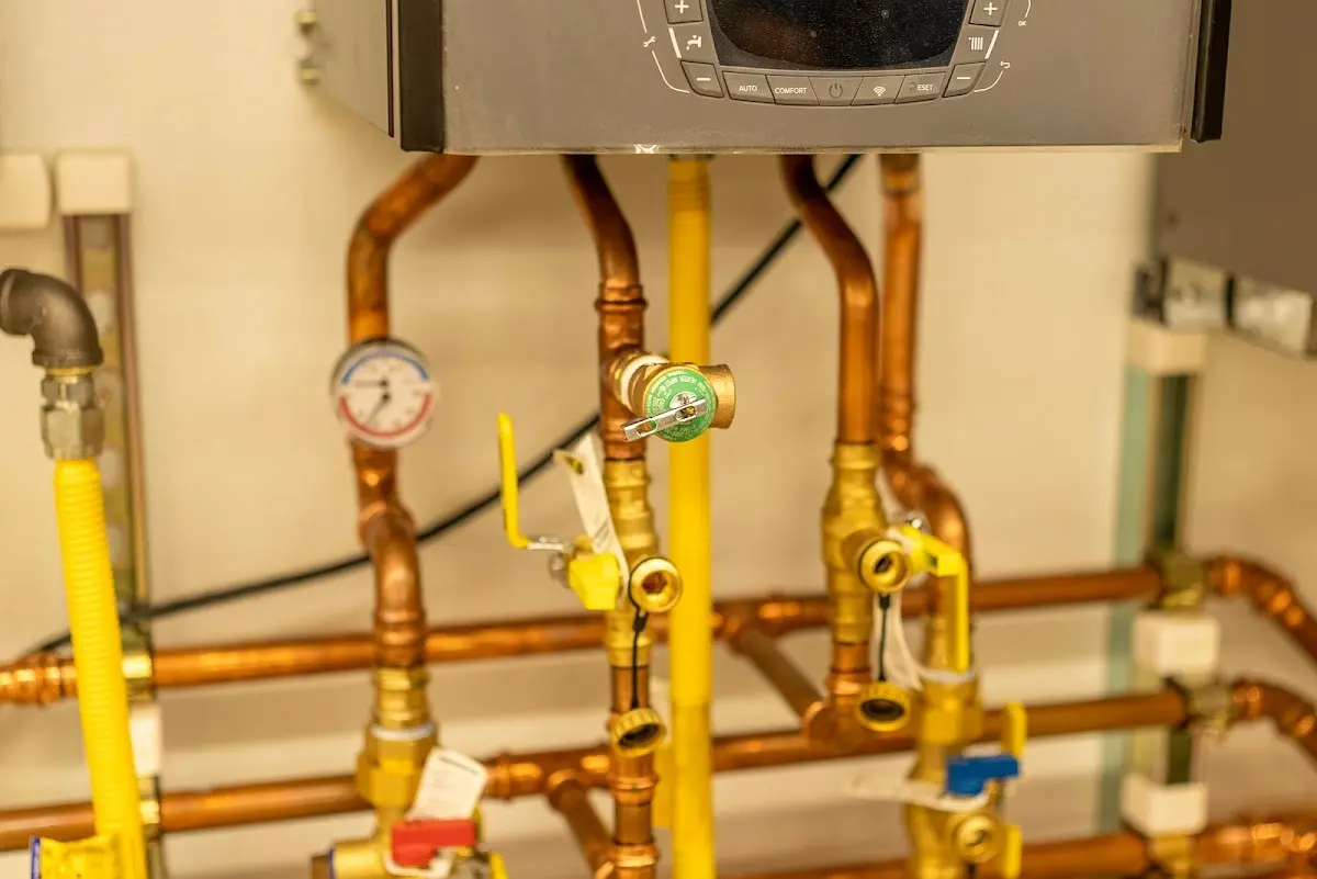 Licensed technician providing Backflow Prevention for a homeowner in Saylorville